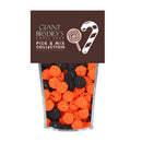 Mini Black & Orange Dots