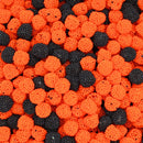 Mini Black & Orange Dots