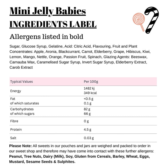 Mini Jelly Babies
