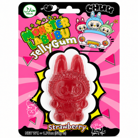 Monster Labubu Strawberry Jelly Gum 50g