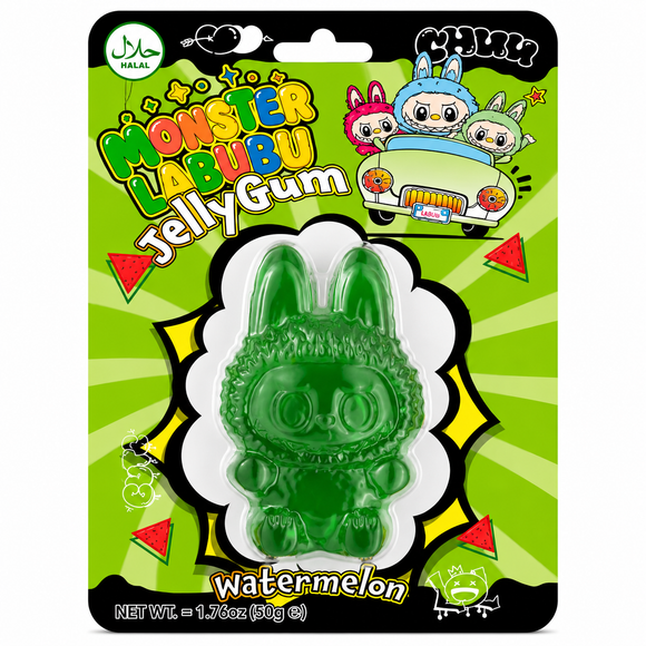 Monster Labubu Watermelon Jelly Gum 50g