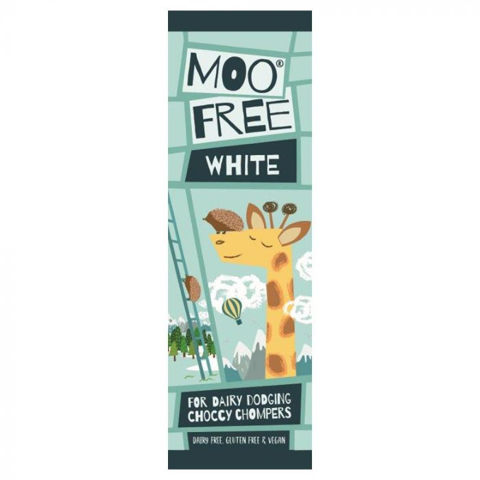 Moo Free White Chocolate Bars 20g