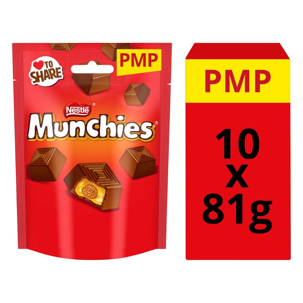 Munchies Milk Chocolate Sharing Pouch 81g PMP