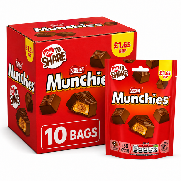 Munchies Milk Chocolate Sharing Pouch 81g PMP