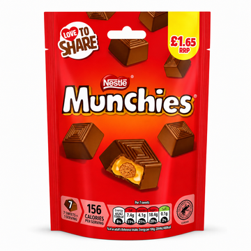 Munchies Milk Chocolate Sharing Pouch 81g PMP