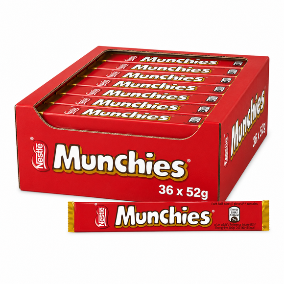 Munchies Milk Chocolate Tube 52g