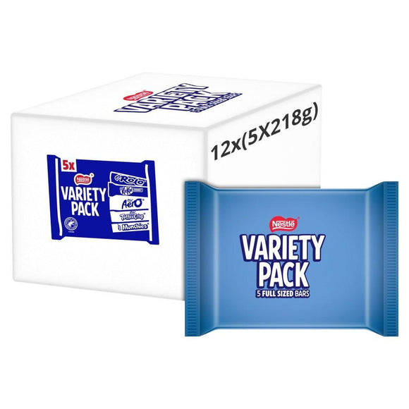 Nestle Chocolate Bar Selection Variety 5 Pack