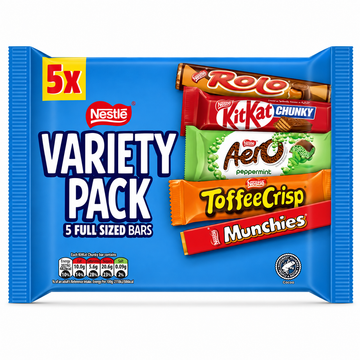 Nestle Chocolate Bar Selection Variety 5 Pack