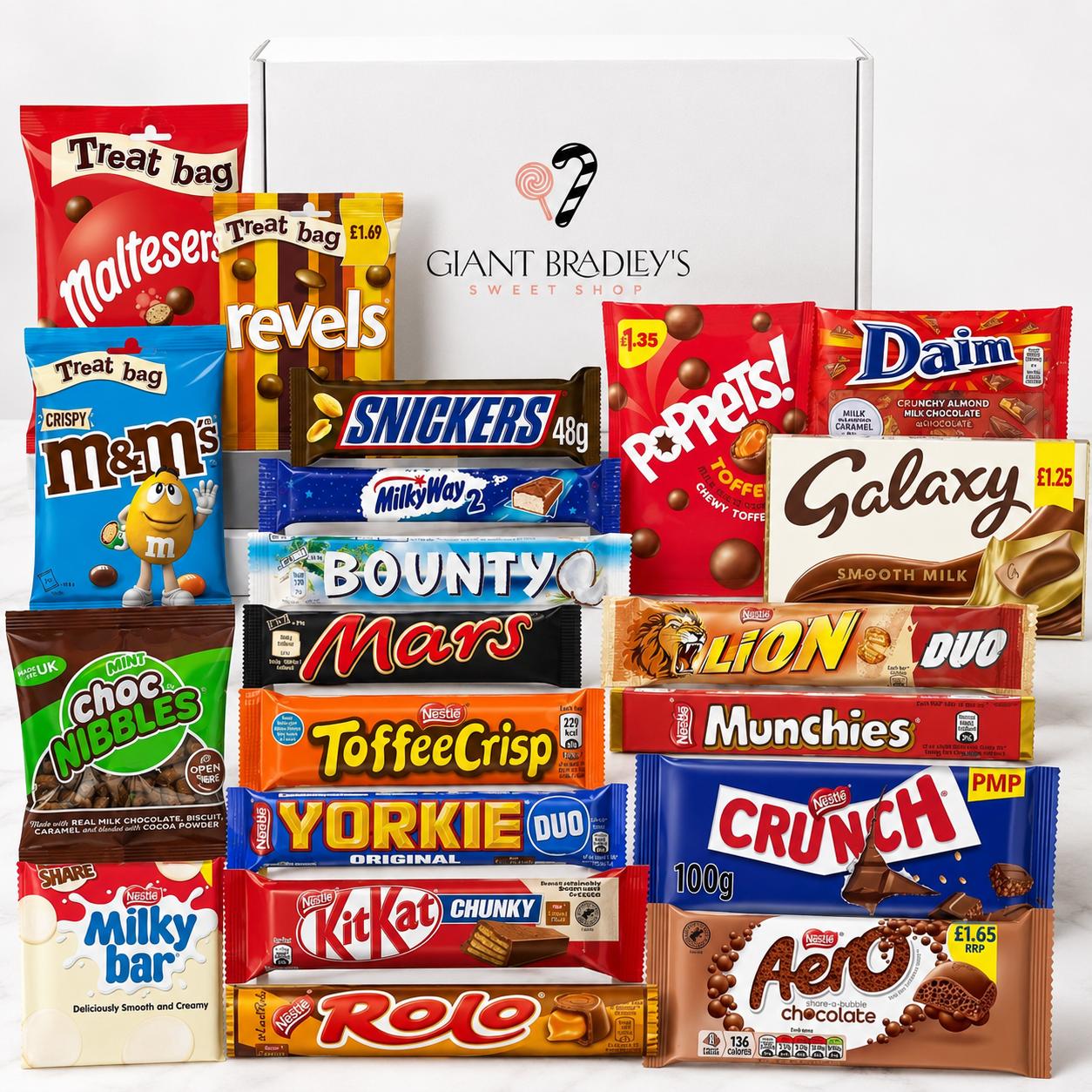 Nestle & Mars Sweet Shop Box – Giant Bradley's Online Sweet Shop