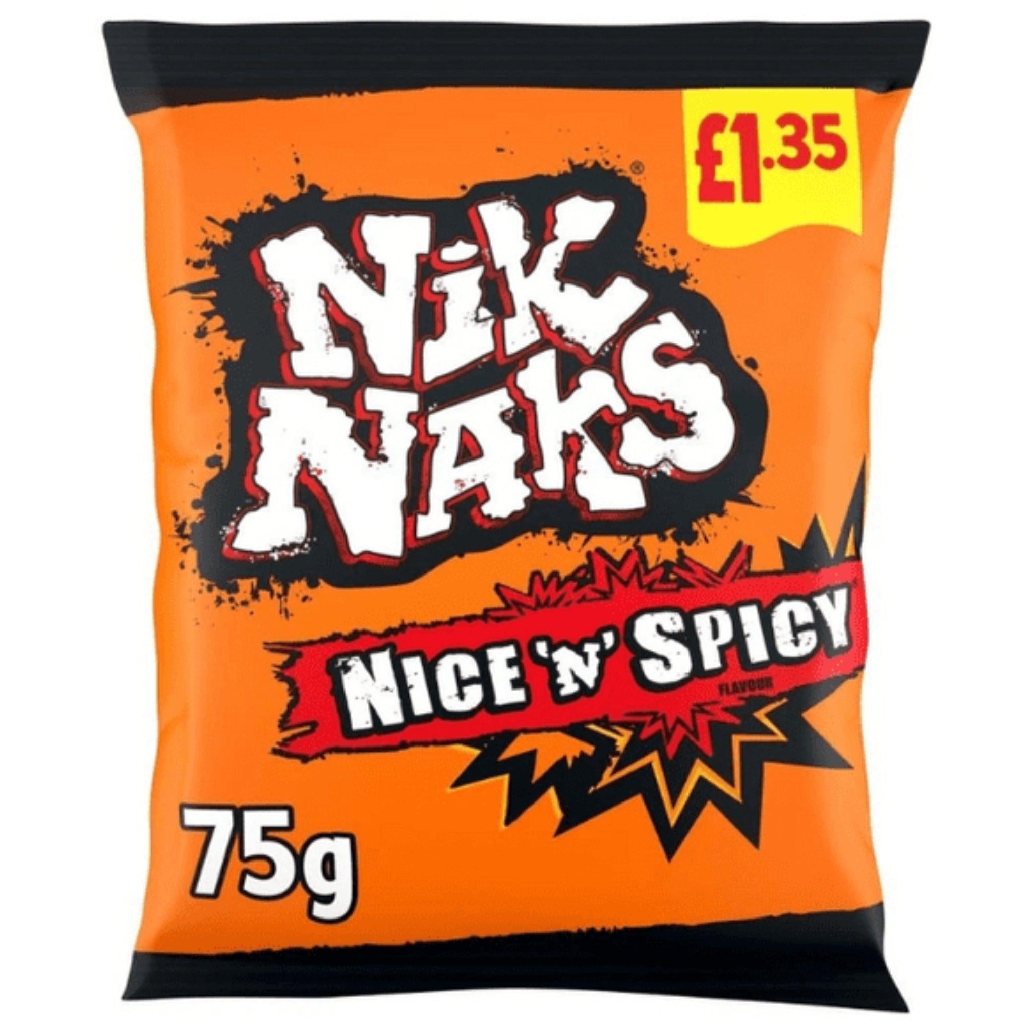 Nik Naks Nice N Spicy 75g Giant Bradley s Online Sweet Shop nik-naks-nice-n-spicy-75g-giant-bradley-s-online-sweet-shop
