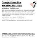 Nougat Sweet Box