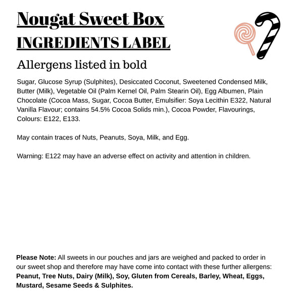 Nougat Sweet Box