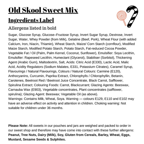 Old School Sweets Mix