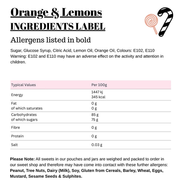 Orange & Lemons