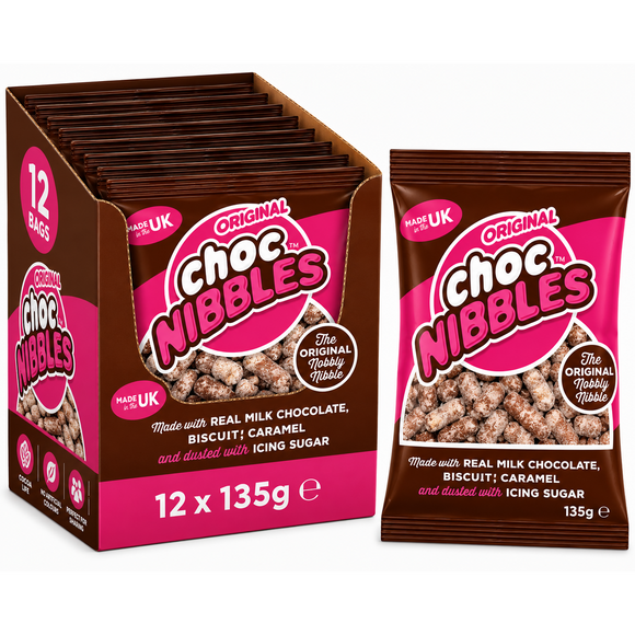 Original Choc Nibbles Bags 150g