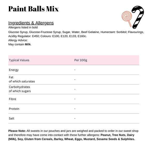 Paint Balls Mix