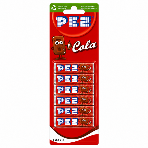 Pez Cola Refill 6 Pack 51g