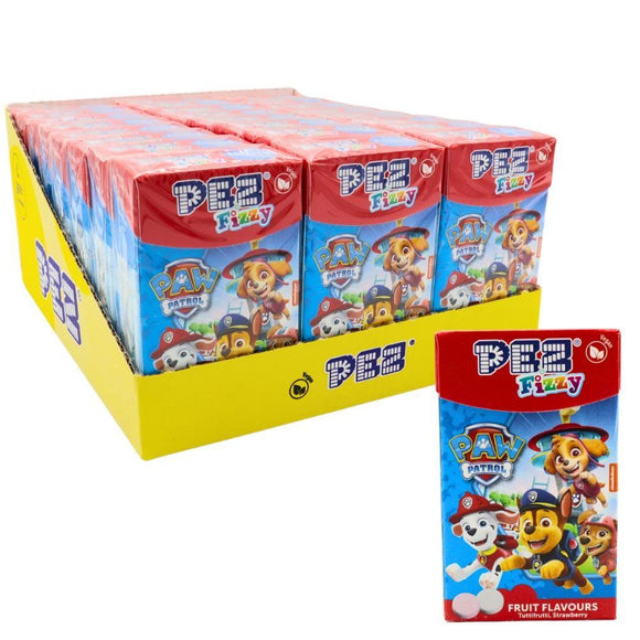 Pez Fizzy Paw Patrol Flip Top Box 30g