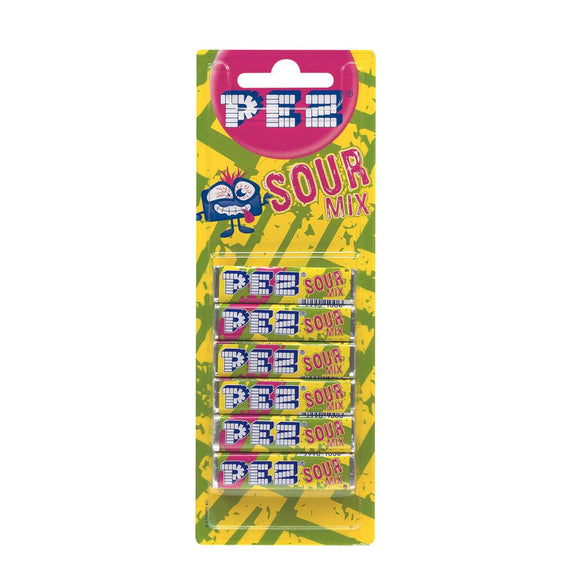 Pez Sour Refill 6 Pack 51g