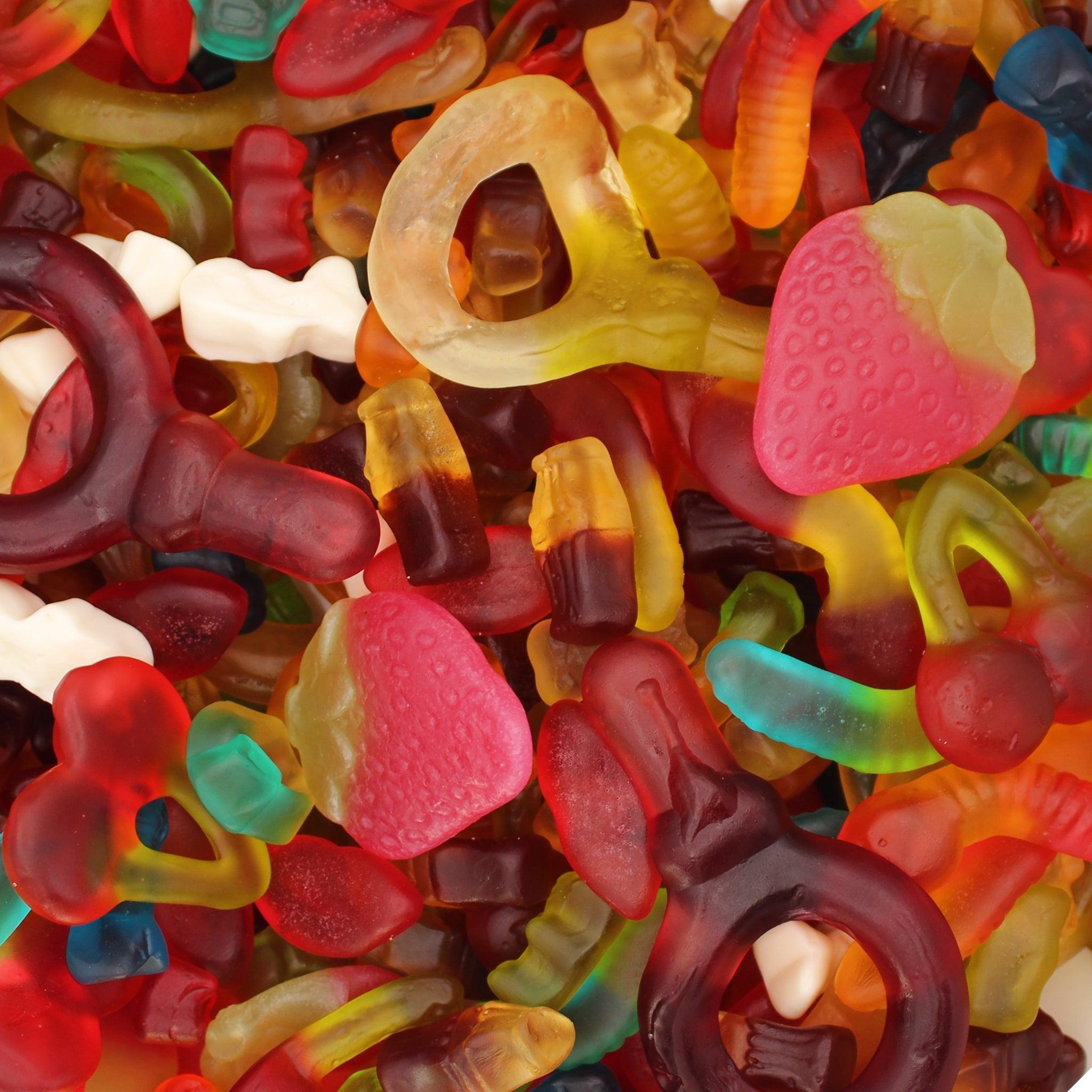 Pick and Mix Sweets - 1kg Sweet Pouches - Retro & Traditional Sweets