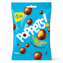Poppets Milk Chocolate Coated Salted Caramel Fudge Treat Bag 95g PMP