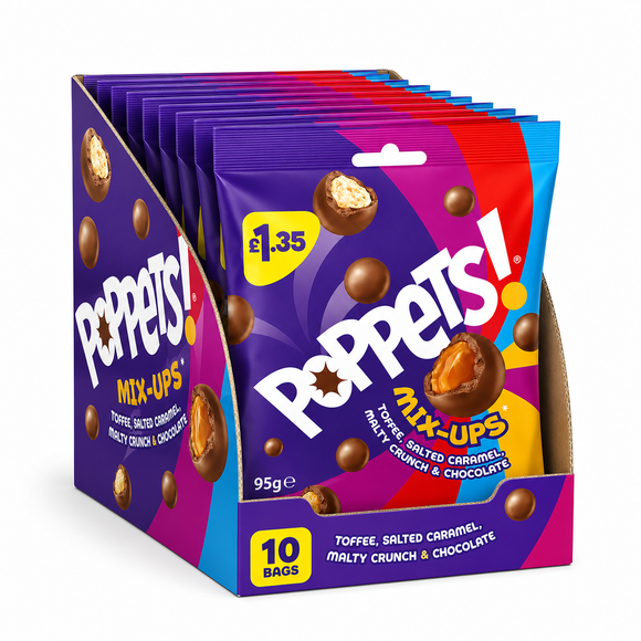 Poppets Mix-Ups Treat Bag 95g PMP