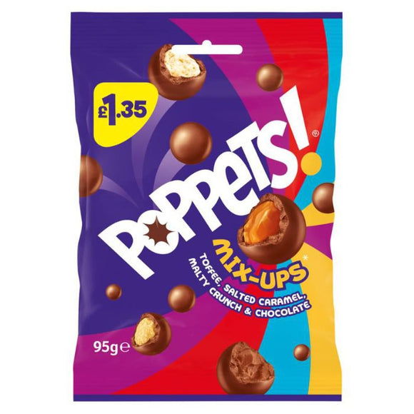 Poppets Mix-Ups Treat Bag 95g PMP