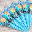 Prefilled Sweet Shop Made Blue Sweet Cone