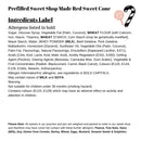 Prefilled Sweet Shop Made Red Sweet Cone