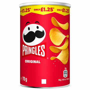 Pringles Original Crisps Can 70g PMP