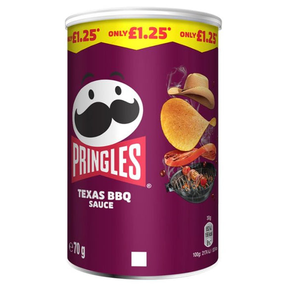 Pringles Texas BBQ Sauce Sharing Can 70g PMP