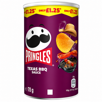 Pringles Texas BBQ Sauce Sharing Can 70g PMP