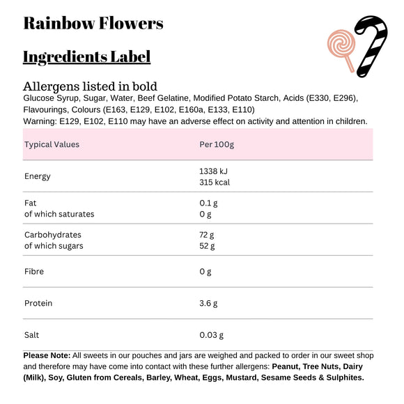 Rainbow Flowers