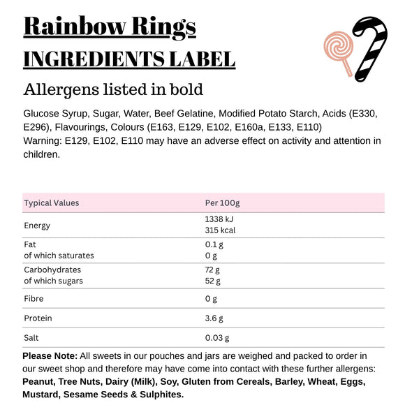Rainbow Rings