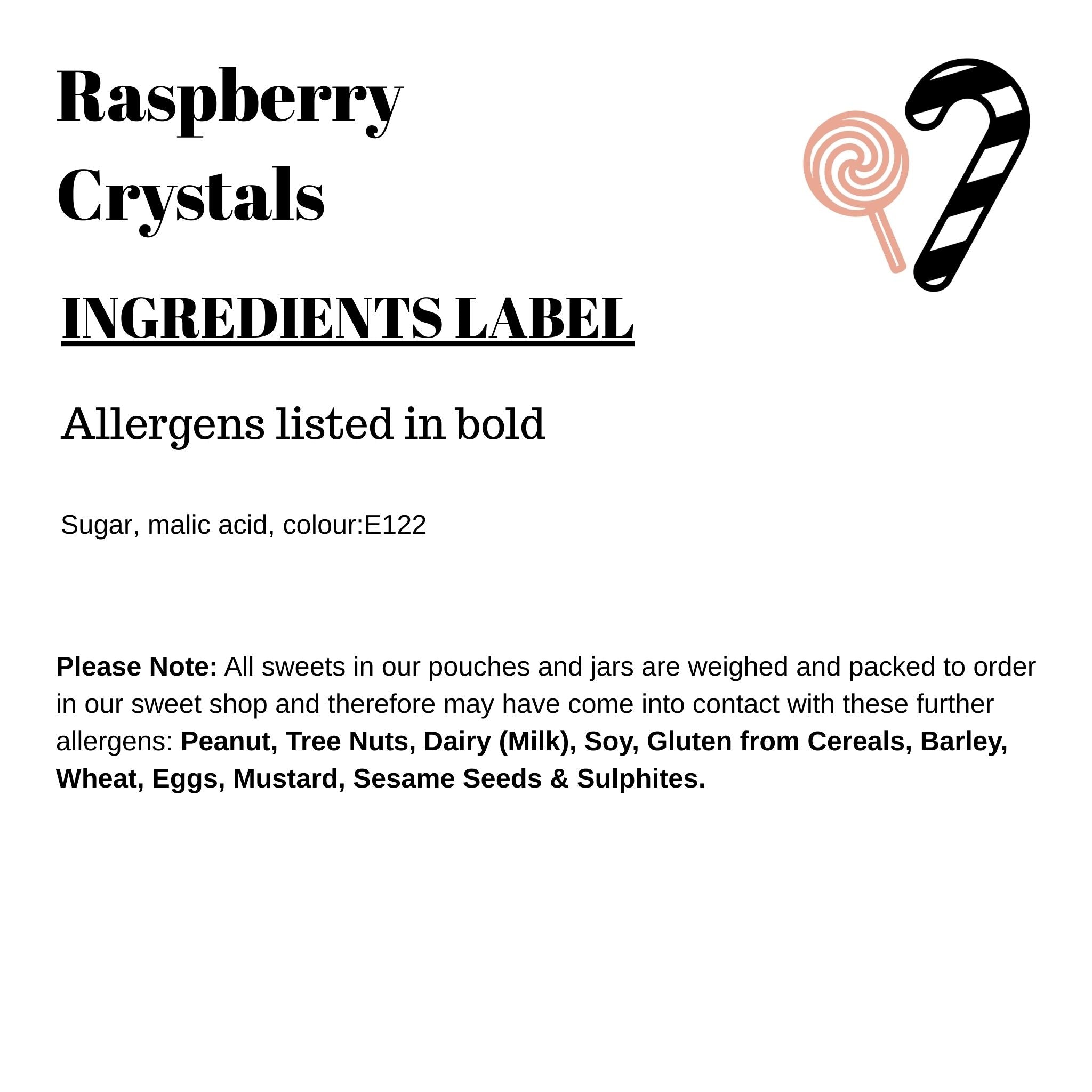 Raspberry Crystals