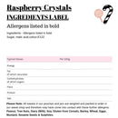 Raspberry Crystals