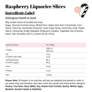 Raspberry Liquorice Slices
