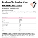 Raspberry Marshmallow Whips