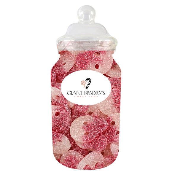 Red and White Skulls