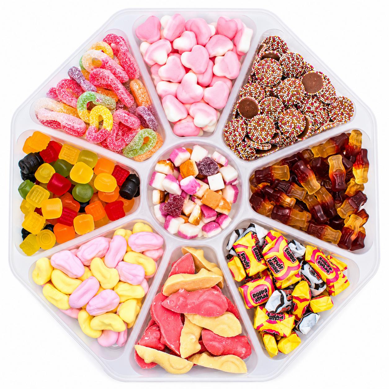 Retro Sweet Platter 1.1kg – Giant Bradley's Online Sweet Shop