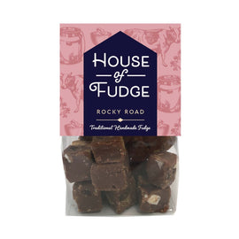 Rocky Road Gourmet Fudge Bag by House of Fudge 150g