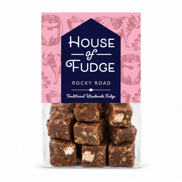 Rocky Road Gourmet Fudge Bag by House of Fudge 150g
