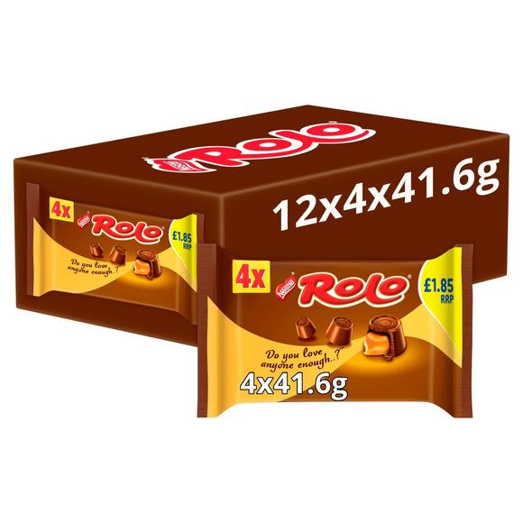 Rolo Chocolate Multipack 4 Pack 166.4g