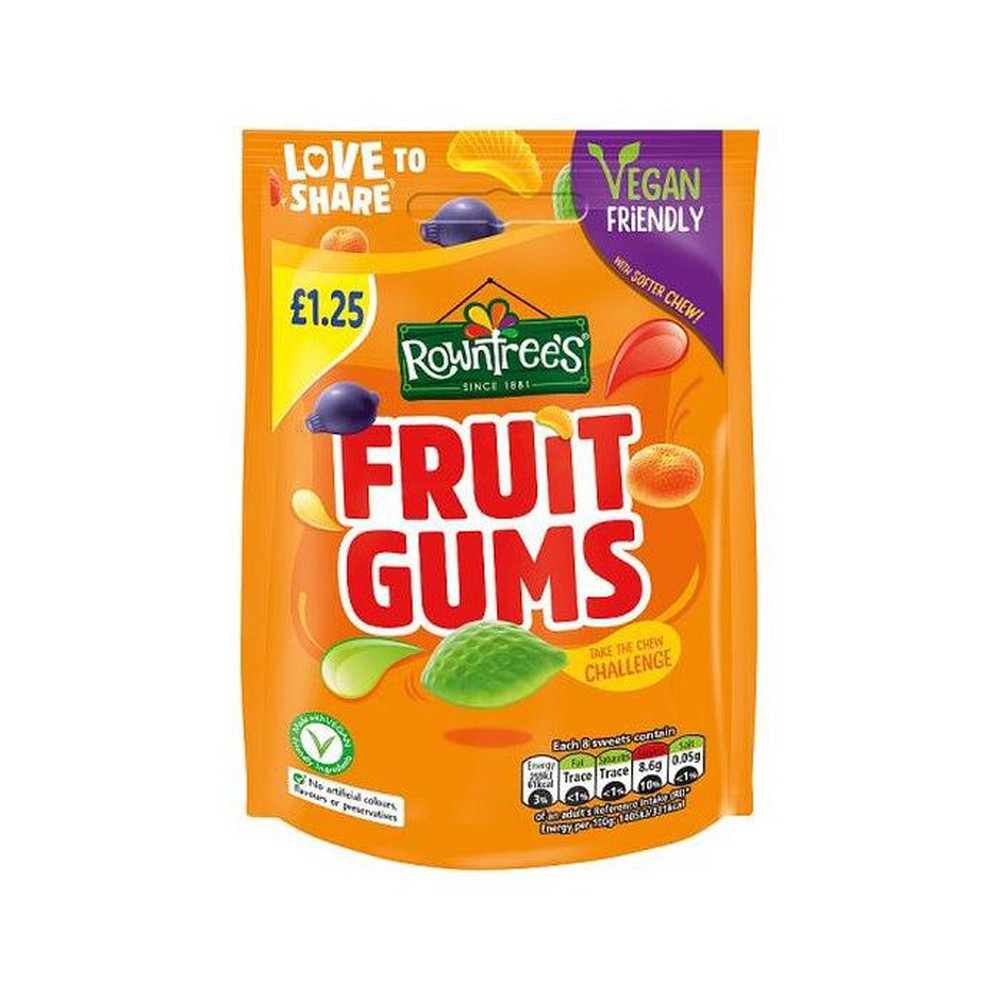 Rowntree's Fruit Gums Bag 120g