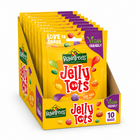 Rowntree's Jelly Tots Sweets Sharing Pouch 150g