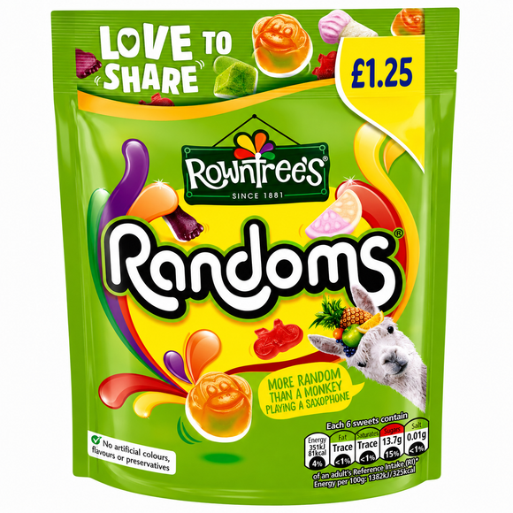 Rowntree's Randoms Share Pouch 120g PMP