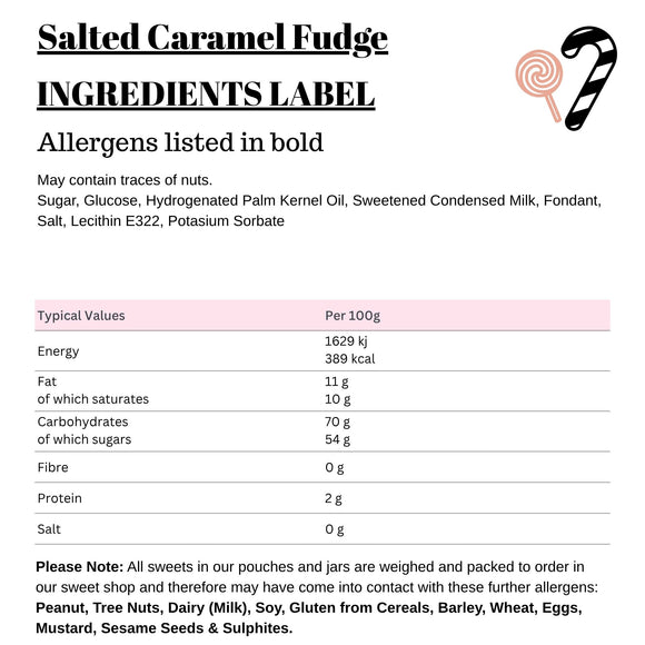 Salted Caramel Fudge