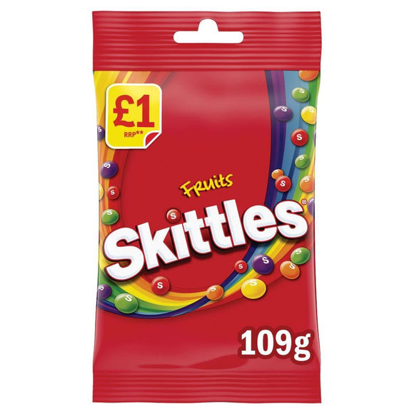 Skittles Fruits Bag 109g PMP