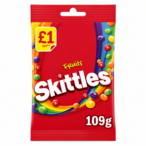 Skittles Fruits Bag 109g PMP