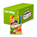 Skittles Giants Vegan Chewy Sour Sweets Fruit Flavoured Treat Bag PMP